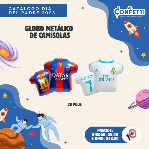 Metálicos de Camisolas