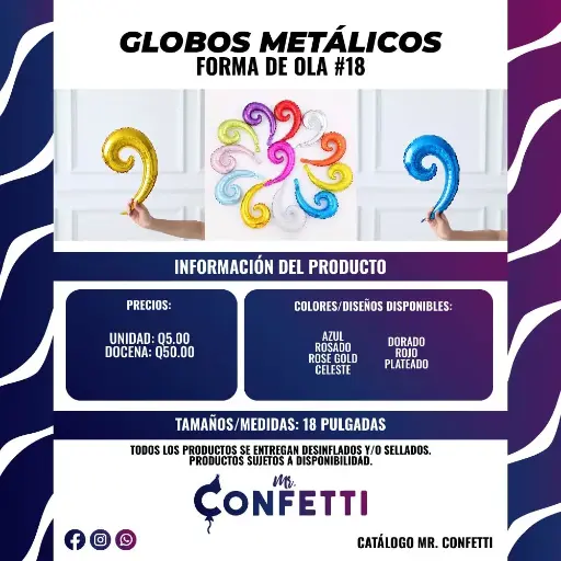Metálico de Ola #18