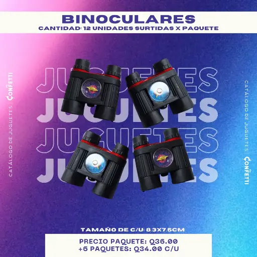 Binoculares 12U.