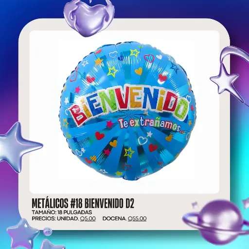 Metálicos #18 Bienvenido D2