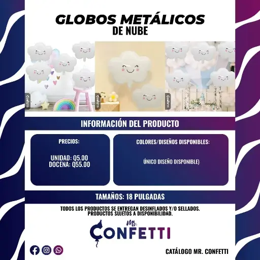 Metálicos de Nube