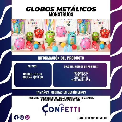 Metálicos de Monstruos