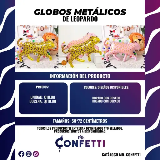 Metálicos de Leopardo