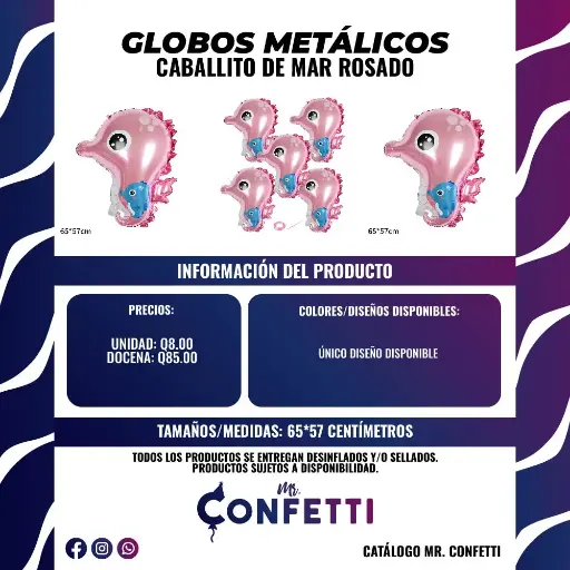 Metálicos de Caballito de Mar