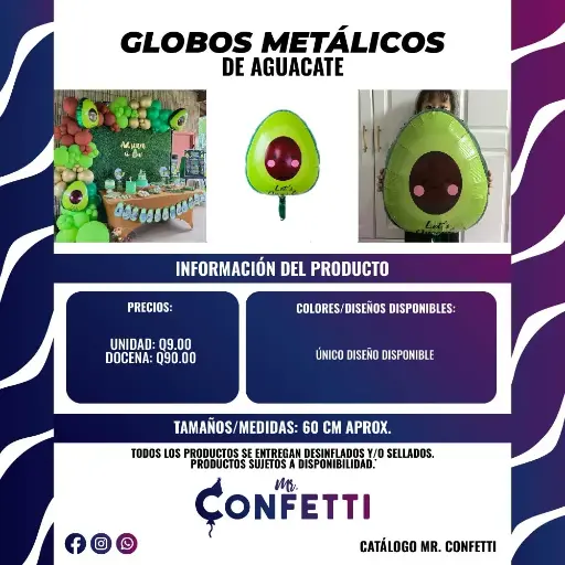 Metálicos de Aguacate