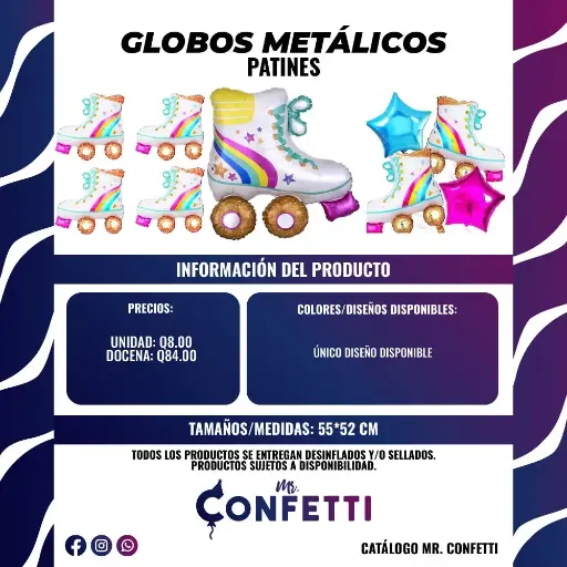Metálicos de Patines