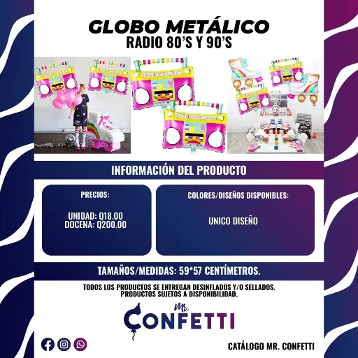 Metálicos de Radio 80's