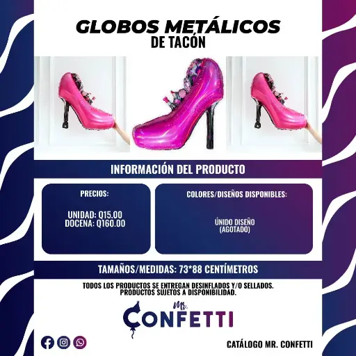 Metálicos de Tacón (AGOTADO)