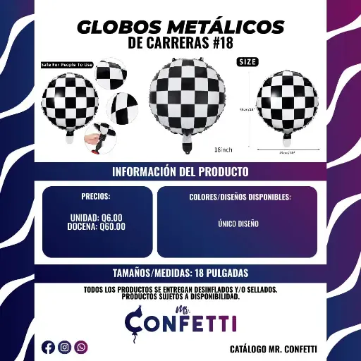 Metálicos #18 Carreras