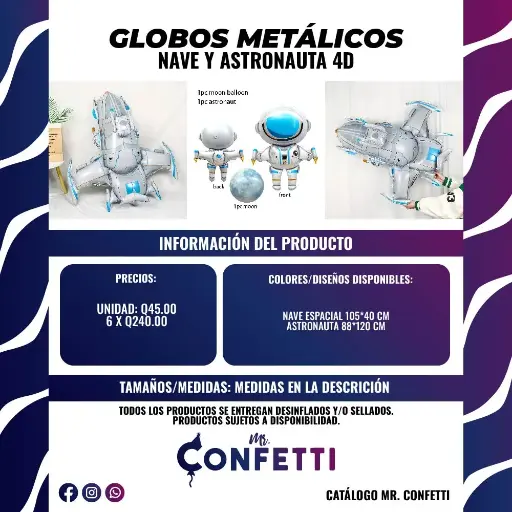 Metálicos 4D Galaxia