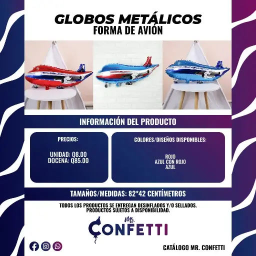 Metálicos de Avión