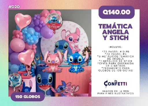 Set de Guirnalda Angela de Stich #D20