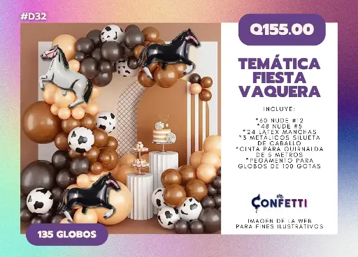 Set de Guirnalda Fiesta Vaquera