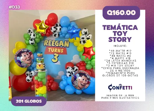 Set de Guirnalda Toy Story #D33