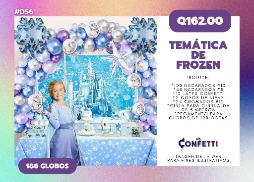 Set de Guirnalda Frozen #D56