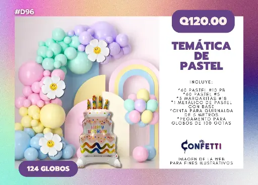 Set de Guirnalda Pastel #D96