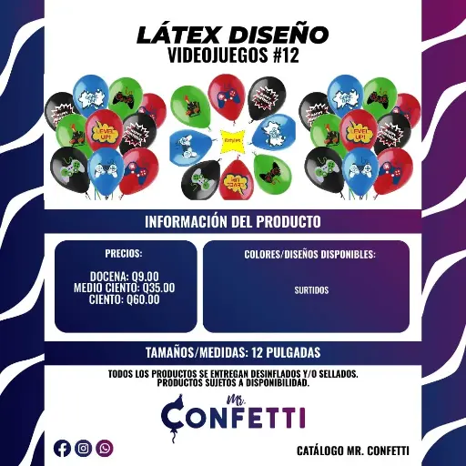 Látex #12 Videojuegos