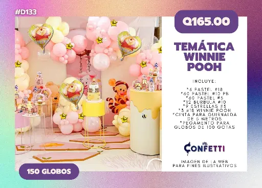 Set de Guirnalda Winnie Pooh #D133
