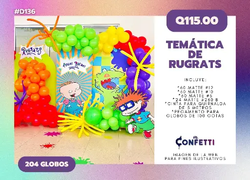 Set de Guirnalda Rugrats #D136