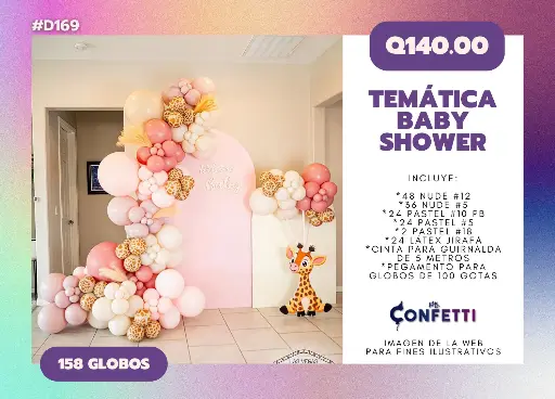 Set de Guirnalda Baby Shower #D169