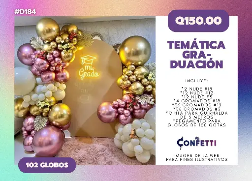 Set de Guirnalda Graduación #D184