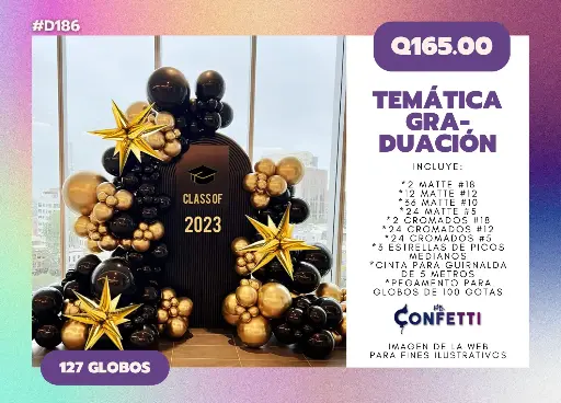 Set de Guirnalda Graduación #D186