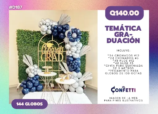 Set de Guirnalda Graduación #D187