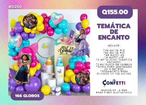Set de Guirnalda Encanto #D250