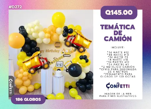 Set de Guirnalda Camión #D272