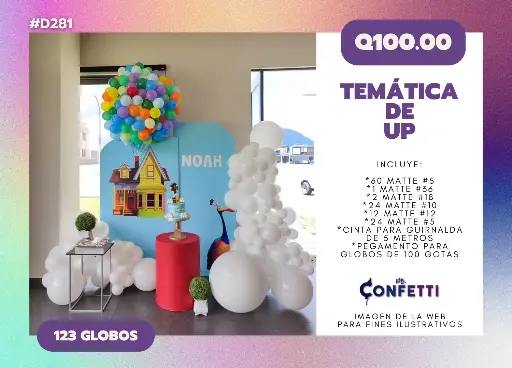 Set de Guirnalda Up #D281