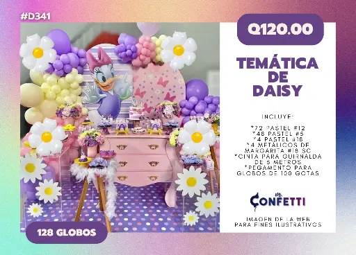 Set de Guirnalda Daisy #D341