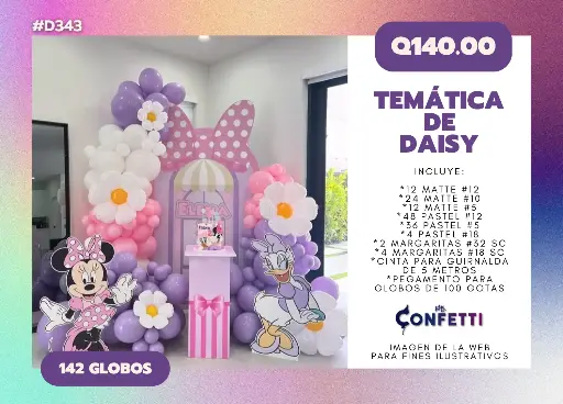 Set de Guirnalda Daisy #D343