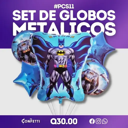 Set de 5 PCS Batman #PCS11