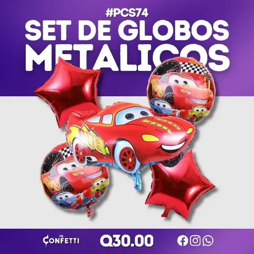 Set de 5 PCS Cars #PCS74
