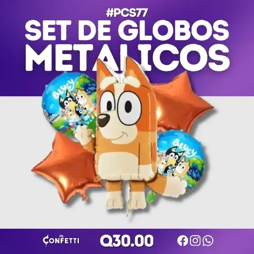 Set de 5PCS Bingo #PCS77