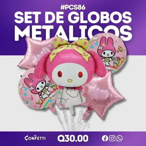 Set de 5PCS My Melody #PCS86