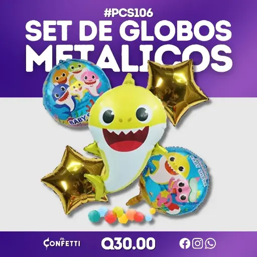 Set de 5PCS Baby Shark #PCS106