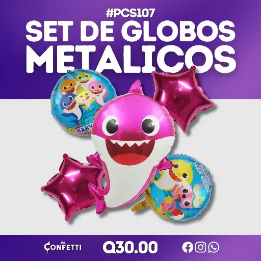 Set de 5PCS Baby Shark #PCS107