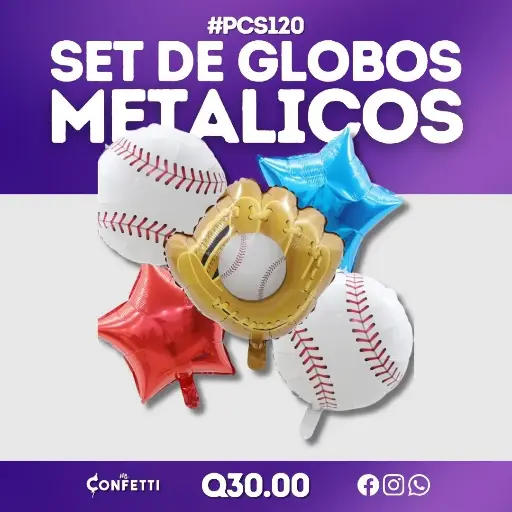 Set de 5PCS Deportes #PCS120