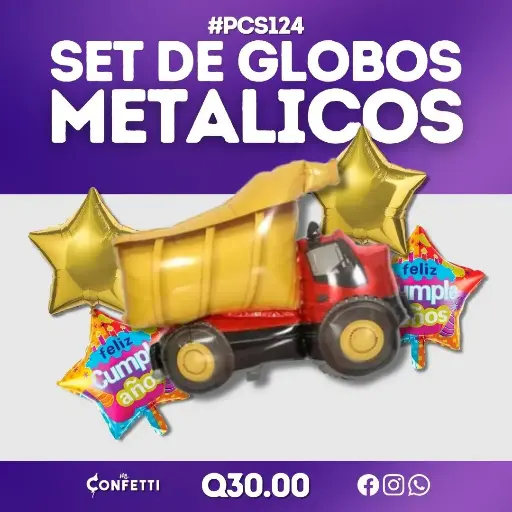 Set de 5PCS Camión #PCS124