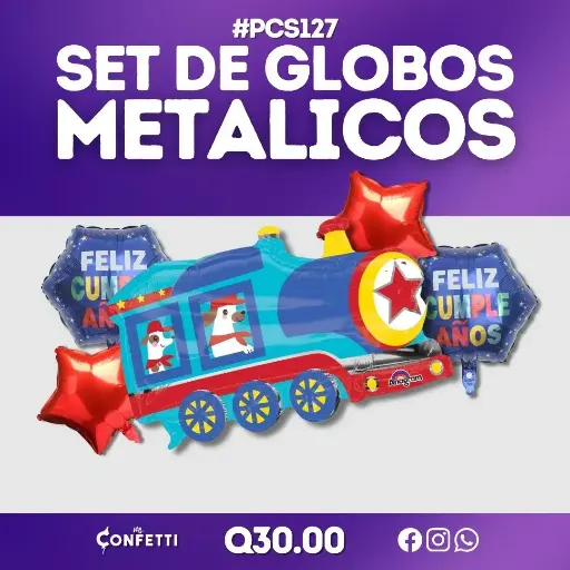 Set de 5PCS Tren #PCS127