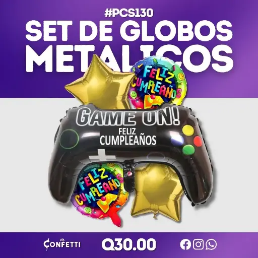 Set de 5PCS Control de Videojuegos #PCS130