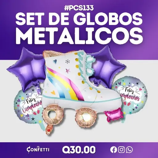 Set de 5PCS Patin #PCS133
