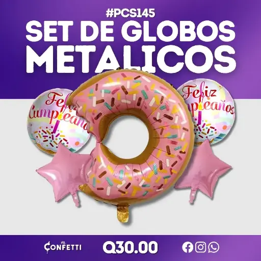 Set de 5PCS Dona #PCS145