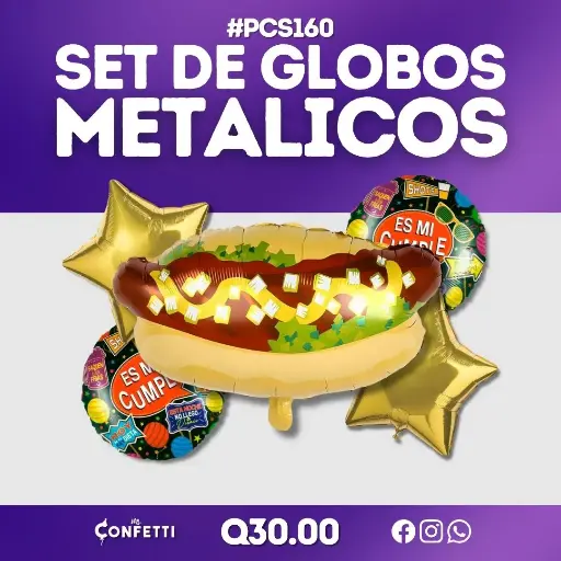 Set de 5PCS Hot Dog #PCS160