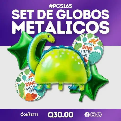 Set de 5PCS Dinosaurio #PCS165