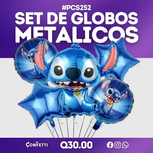 Set de 5PCS Stich #PCS25