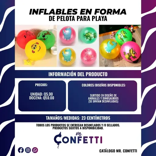 Inflables de Pelotas para Playas