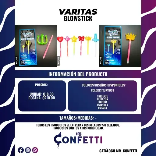 Varitas Glowstick Neón
